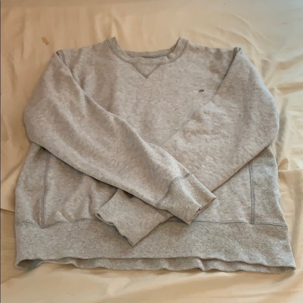Champion Grey Crewneck Hoodie